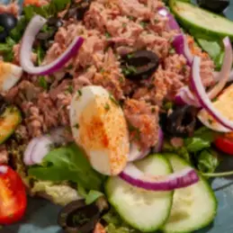 Vis salade