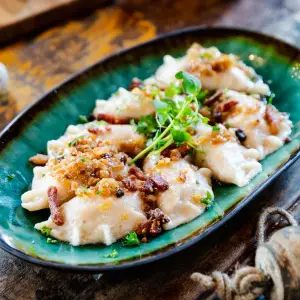 Pierogi gevuld met Witte Kaas en Aardappel 4 stuks