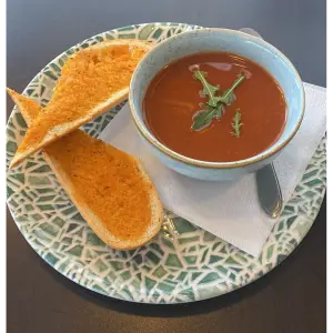 Tomatensoep (= vega)