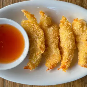 11. Huisgemaakte Ebi tempura
