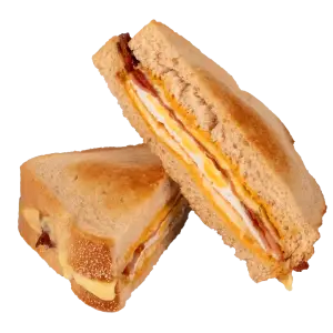 Tosti kaas, bacon & ei