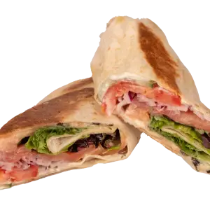 Wrap smoked salmon