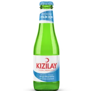 Kizilay naturel mineral water met prik