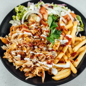 Kip döner schotel