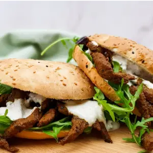 Broodje shoarma (lamsvlees)