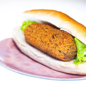 Broodje vegan kroket