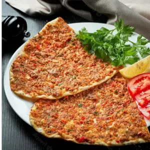 Turkse pizza vegetarisch