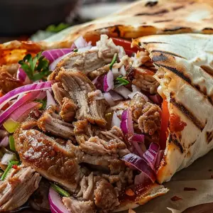 Turkse pizza met kalfsvlees