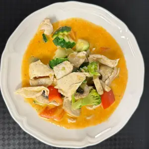 39. Gele curry met kip