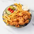 Kibbeling menu