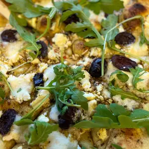 Nieuw Pizza bianca feta-mozzarella