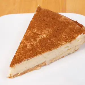 Milktart slice