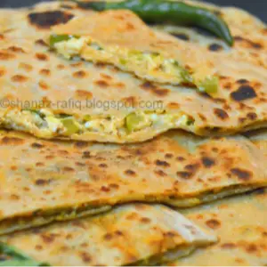 Tandoori Potato Paneer Parantha