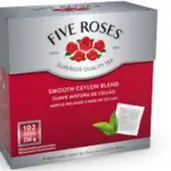 Five Roses Tea 102 Bags 250g