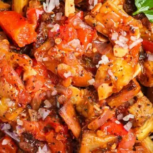 Soslu patlican