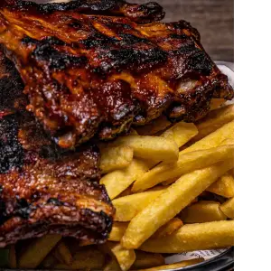 Grilled spareribs menu large