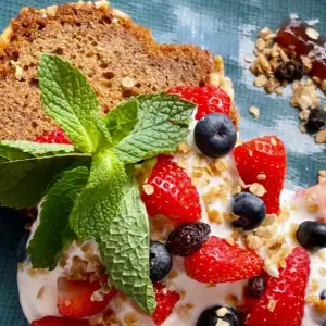 Bananenbrood brunch