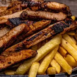 Grilled pork chop