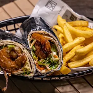 Shrimps burrito