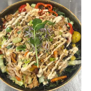 Salade Oosterse Pulled Chicken