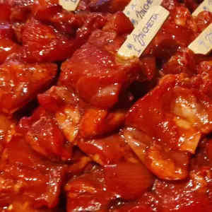 Mini KipDij Sate stokjes BBQ Vanilla Gem, P4, C.A. 300gr