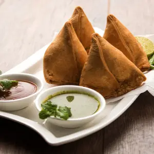 Vegetarische samosa