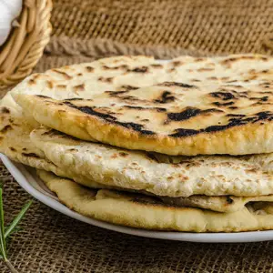 Garlic naan