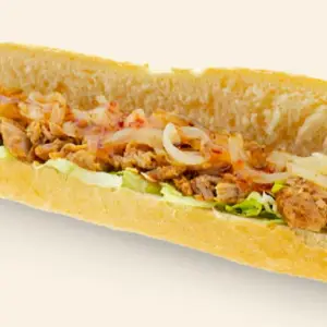 Broodje spicy pork