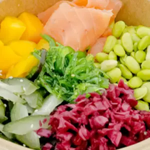 Pokebowl zalm