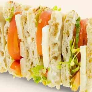Viking brie en tomaat