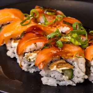 Gerookte zalm maki (8)