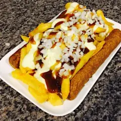 Waterfiets frikandel