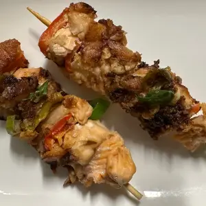 Zalm Spies  三文鱼串