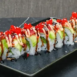 Rainbow roll 8 stuks