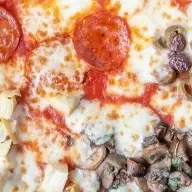 Glutenvrije pizza quattro stagioni