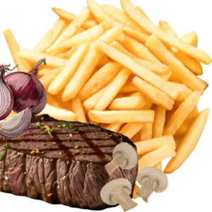 Patat beefstuk