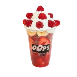 Smoothie aardbei smoothie fruitsalade