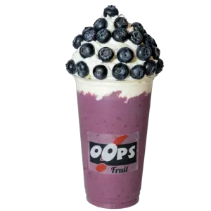 Milkshake bosbessen