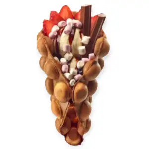Marshmallow, slagroom en nutella
