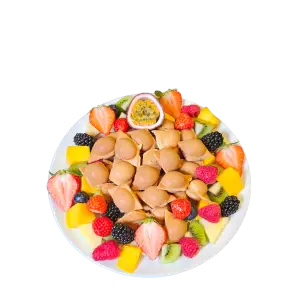Fruit bubbelwafel