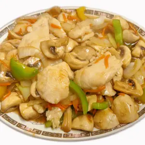 Kip champignons