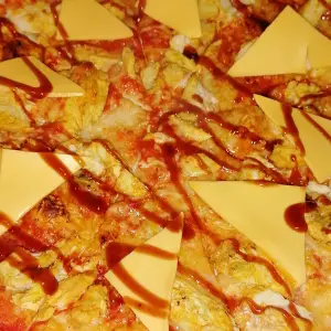 Pizza BBQ chicken