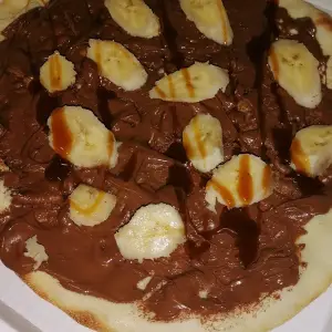 Pizza nutella