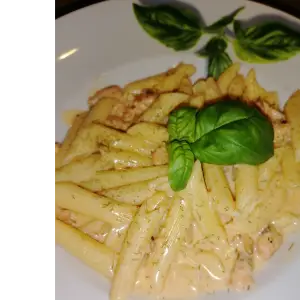 Pasta salmone