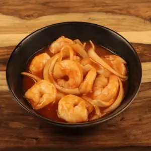 Scampi op chinese wijze