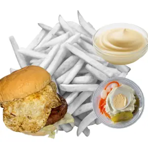 Box egg burger