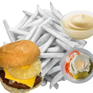 Box hawaii burger