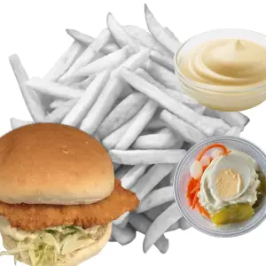 Box chickenburger
