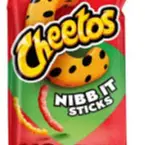 Cheetos Nibb it sticks