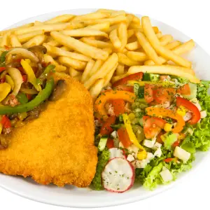 Boerenschnitzel menu